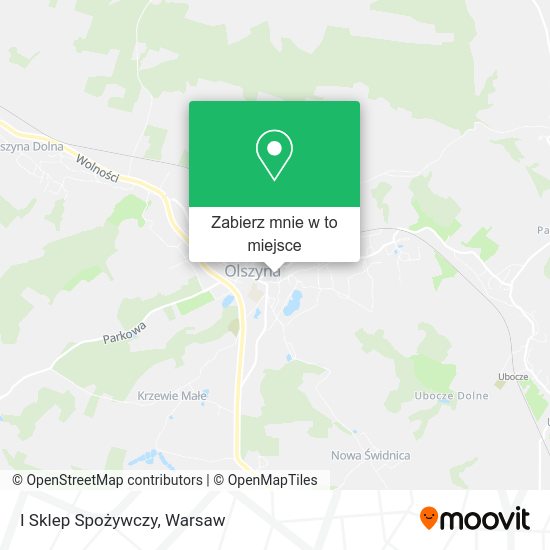 Mapa I Sklep Spożywczy