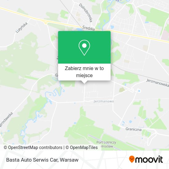 Mapa Basta Auto Serwis Car