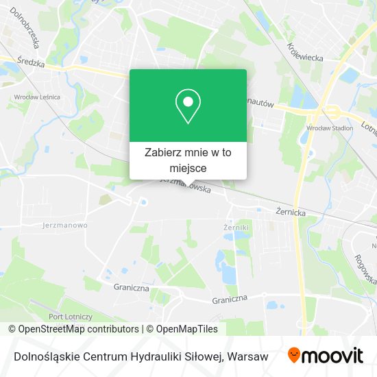 Mapa Dolnośląskie Centrum Hydrauliki Siłowej