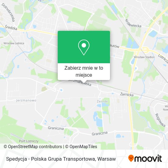 Mapa Spedycja - Polska Grupa Transportowa