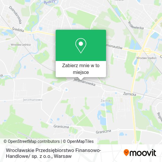 Mapa Wrocławskie Przedsiębiorstwo Finansowo-Handlowe/ sp. z o.o.