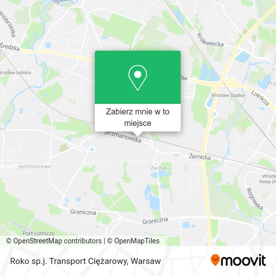 Mapa Roko sp.j. Transport Ciężarowy