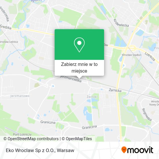 Mapa Eko Wroclaw Sp z O.O.