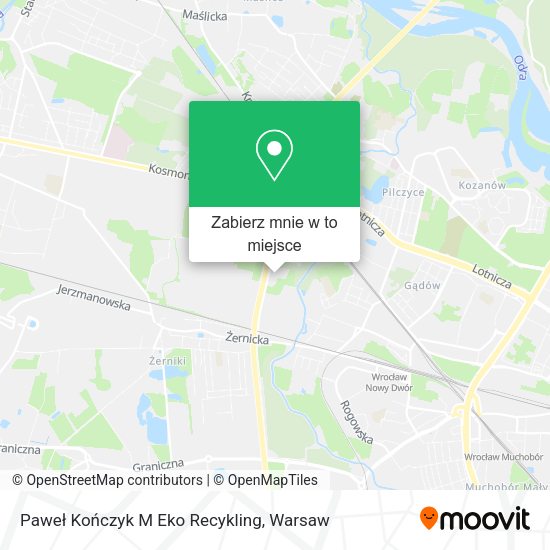 Mapa Paweł Kończyk M Eko Recykling