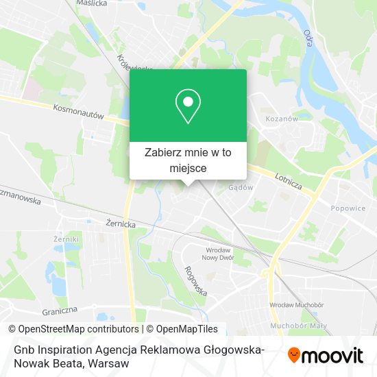 Mapa Gnb Inspiration Agencja Reklamowa Głogowska-Nowak Beata