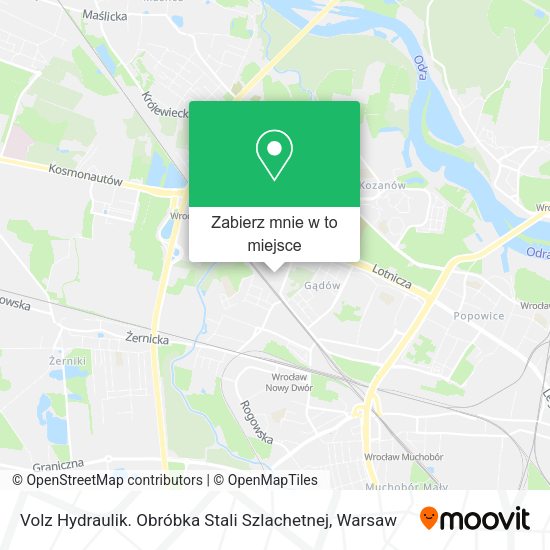 Mapa Volz Hydraulik. Obróbka Stali Szlachetnej