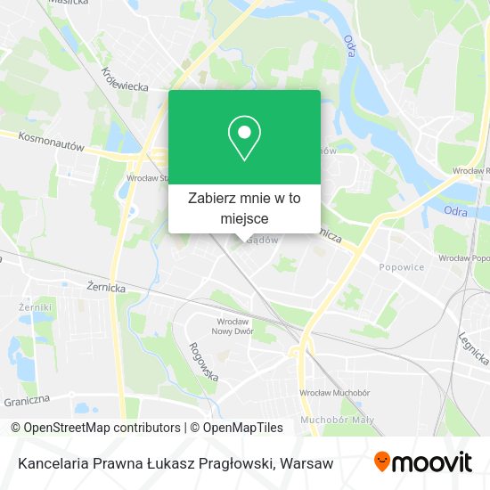 Mapa Kancelaria Prawna Łukasz Pragłowski