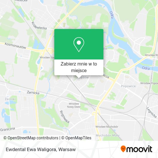 Mapa Ewdental Ewa Waligora