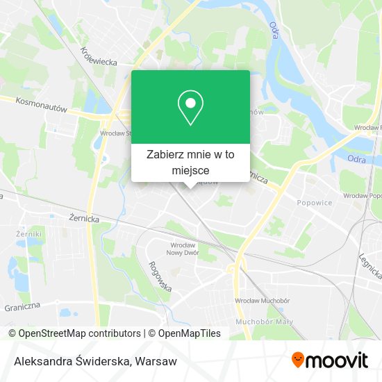 Mapa Aleksandra Świderska