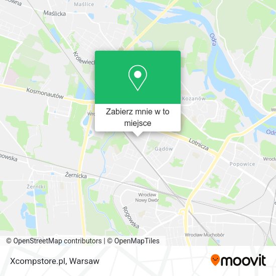 Mapa Xcompstore.pl