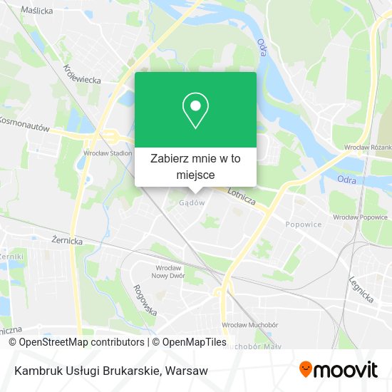 Mapa Kambruk Usługi Brukarskie