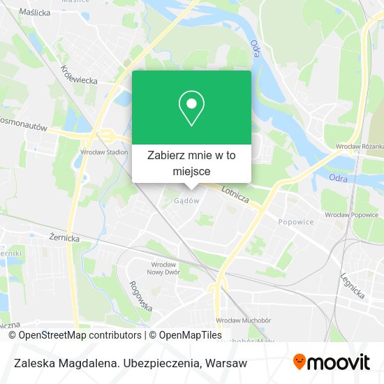 Mapa Zaleska Magdalena. Ubezpieczenia