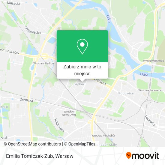 Mapa Emilia Tomiczek-Zub