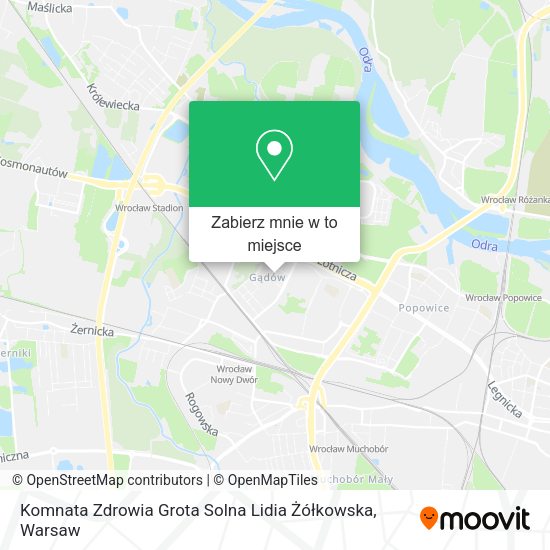 Mapa Komnata Zdrowia Grota Solna Lidia Żółkowska