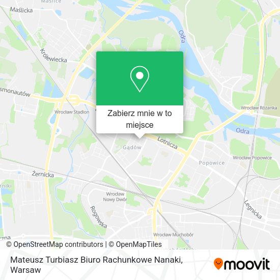 Mapa Mateusz Turbiasz Biuro Rachunkowe Nanaki