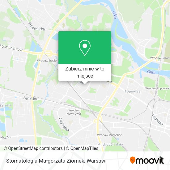 Mapa Stomatologia Małgorzata Ziomek