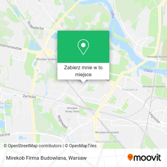 Mapa Mirekob Firma Budowlana