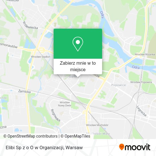 Mapa Elibi Sp z o O w Organizacji