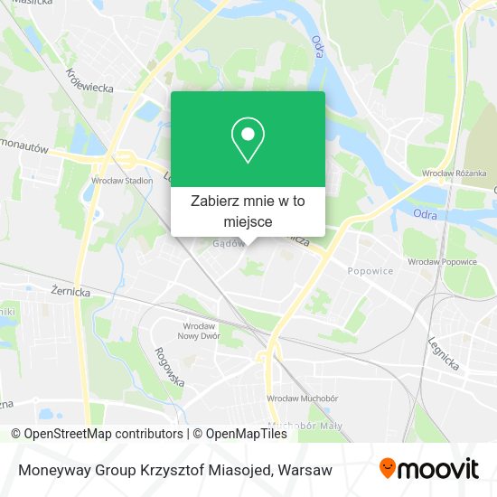 Mapa Moneyway Group Krzysztof Miasojed