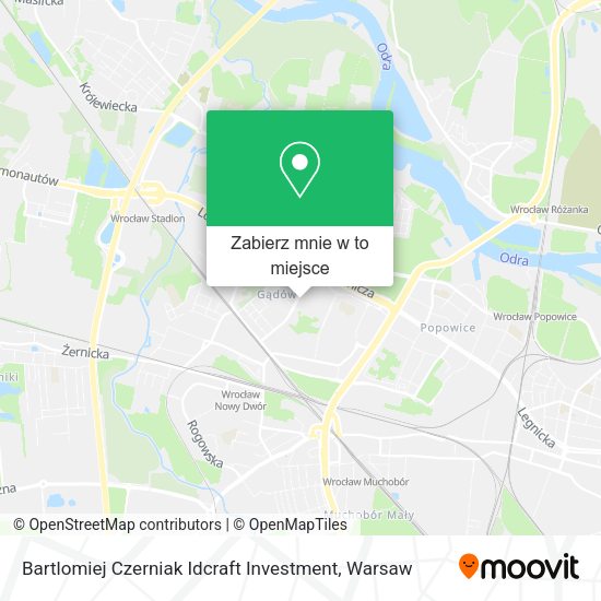 Mapa Bartlomiej Czerniak Idcraft Investment