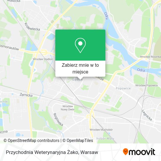 Mapa Przychodnia Weterynaryjna Żako