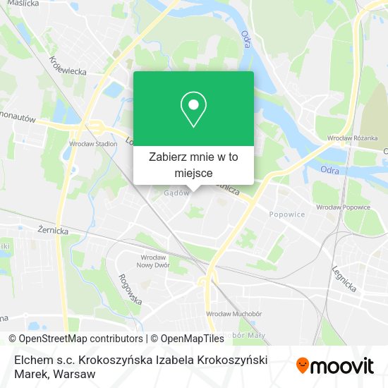 Mapa Elchem s.c. Krokoszyńska Izabela Krokoszyński Marek