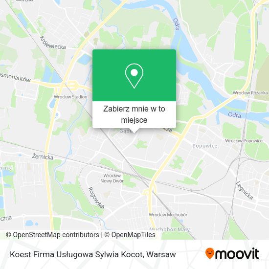 Mapa Koest Firma Usługowa Sylwia Kocot