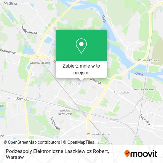 Mapa Podzespoły Elektroniczne Laszkiewicz Robert