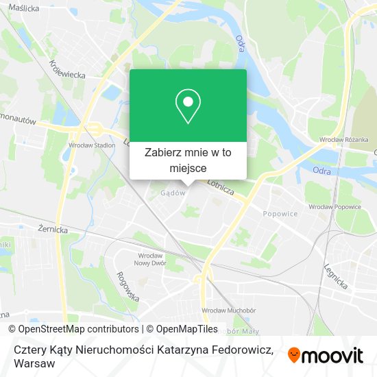 Mapa Cztery Kąty Nieruchomości Katarzyna Fedorowicz