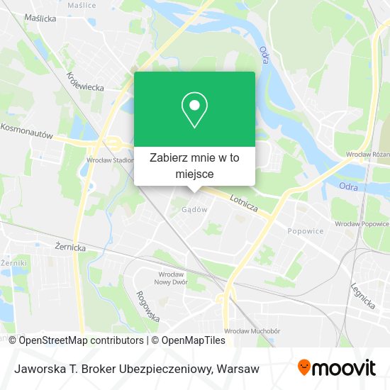 Mapa Jaworska T. Broker Ubezpieczeniowy