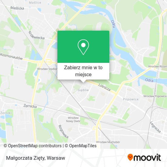 Mapa Małgorzata Zięty