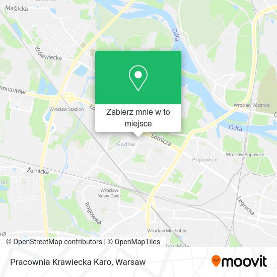 Mapa Pracownia Krawiecka Karo