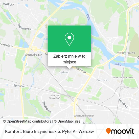 Mapa Komfort. Biuro Inżynierieskie. Pytel A.