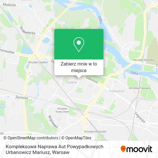 Mapa Kompleksowa Naprawa Aut Powypadkowych Urbanowicz Mariusz