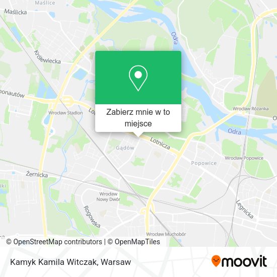 Mapa Kamyk Kamila Witczak