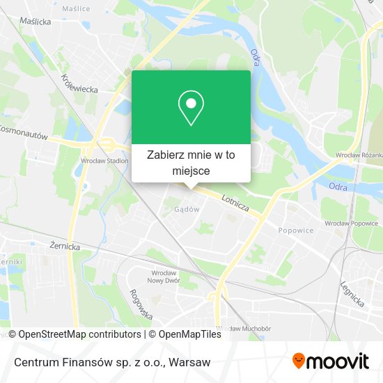 Mapa Centrum Finansów sp. z o.o.