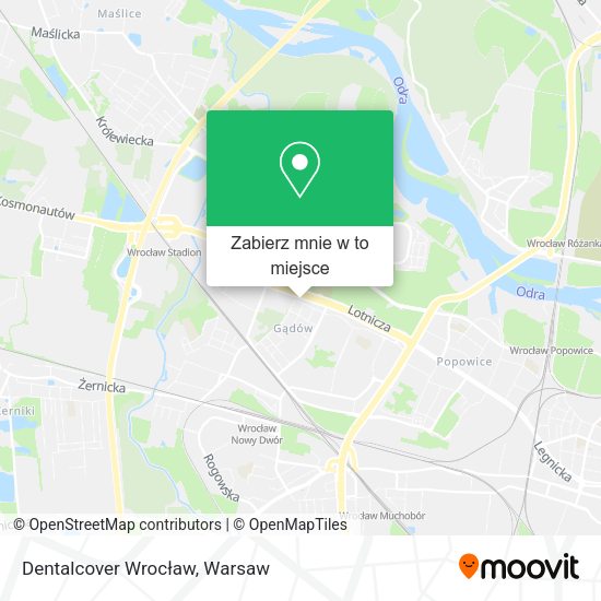 Mapa Dentalcover Wrocław