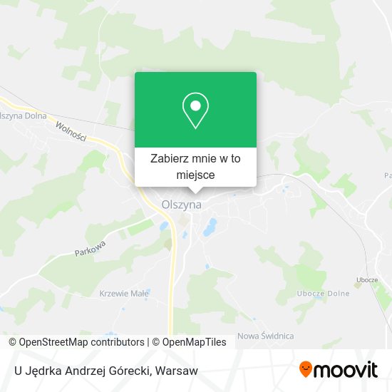 Mapa U Jędrka Andrzej Górecki