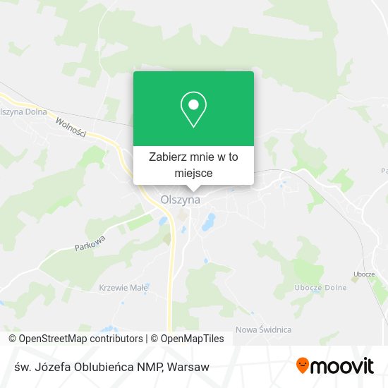 Mapa św. Józefa Oblubieńca NMP