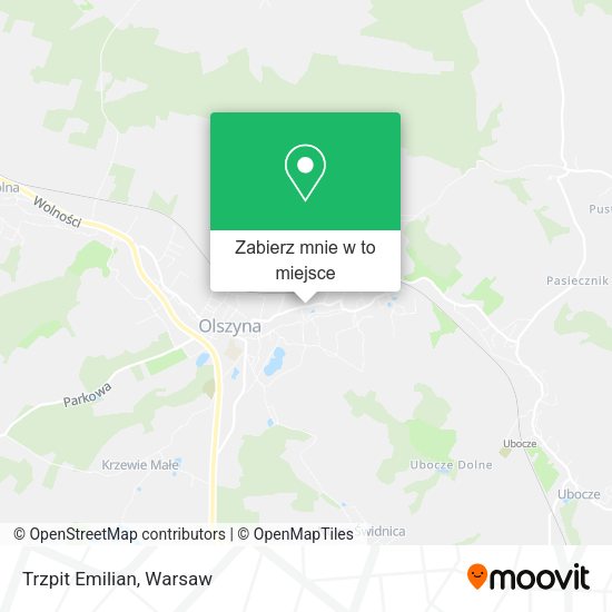 Mapa Trzpit Emilian