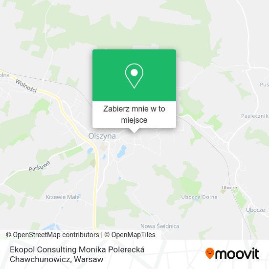 Mapa Ekopol Consulting Monika Polerecká Chawchunowicz