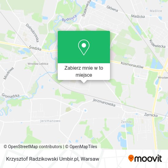 Mapa Krzysztof Radzikowski Umbir.pl