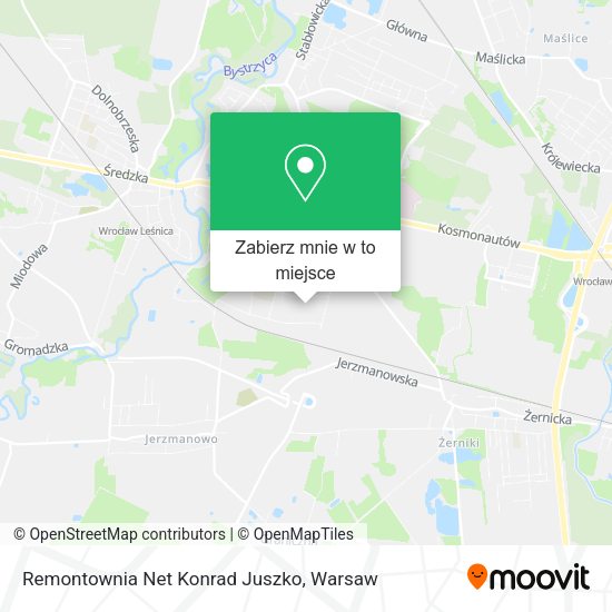 Mapa Remontownia Net Konrad Juszko