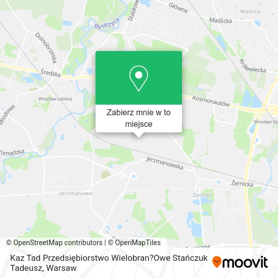 Mapa Kaz Tad Przedsiębiorstwo Wielobran?Owe Stańczuk Tadeusz