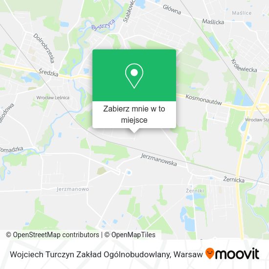 Mapa Wojciech Turczyn Zakład Ogólnobudowlany