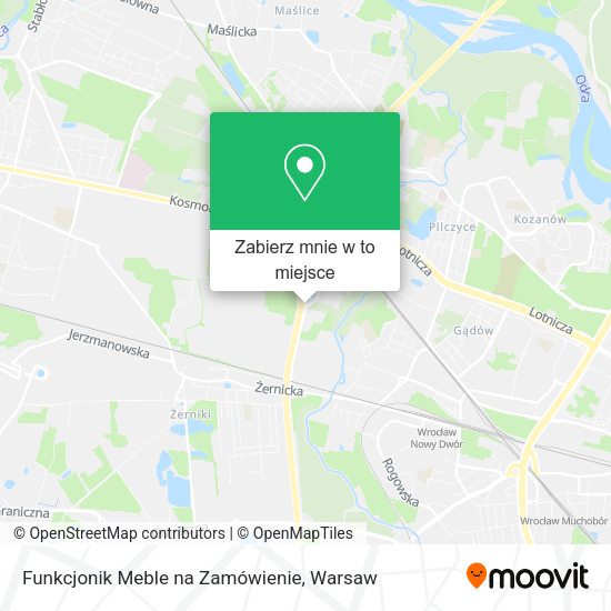 Mapa Funkcjonik Meble na Zamówienie