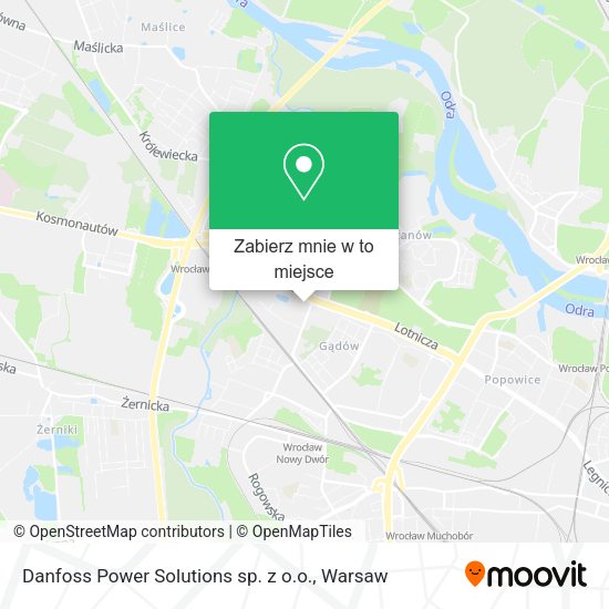 Mapa Danfoss Power Solutions sp. z o.o.