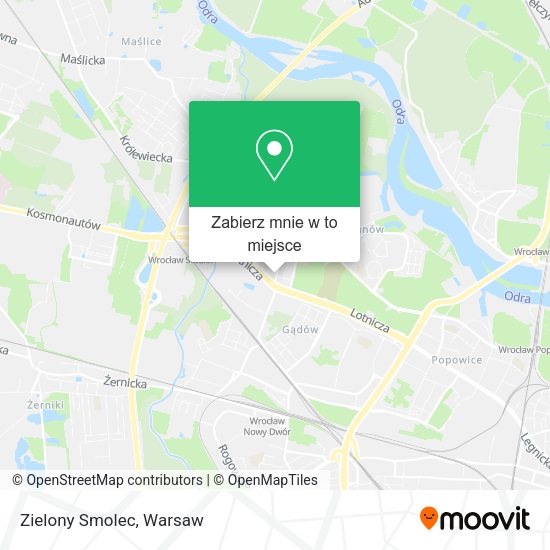 Mapa Zielony Smolec