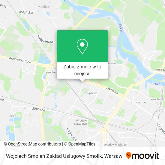 Mapa Wojciech Smoleń Zakład Usługowy Smolik