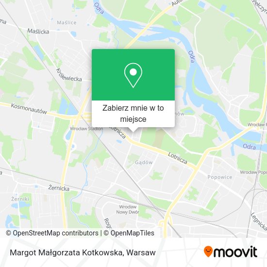 Mapa Margot Małgorzata Kotkowska